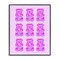 Stupell Industries Purple Ombre Candy Bears Framed Giclee Wall Art Design by House of Lulu